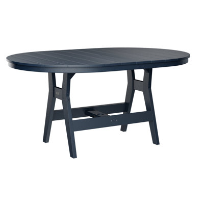 Berlin Gardens Harbor Tropical Aruba Blue 64″ Oblong Dining Table