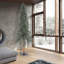 Alpine 9' Dark Green Pine Artificial Christmas Tree with 500 Clear/White Lights with Stand-757121250