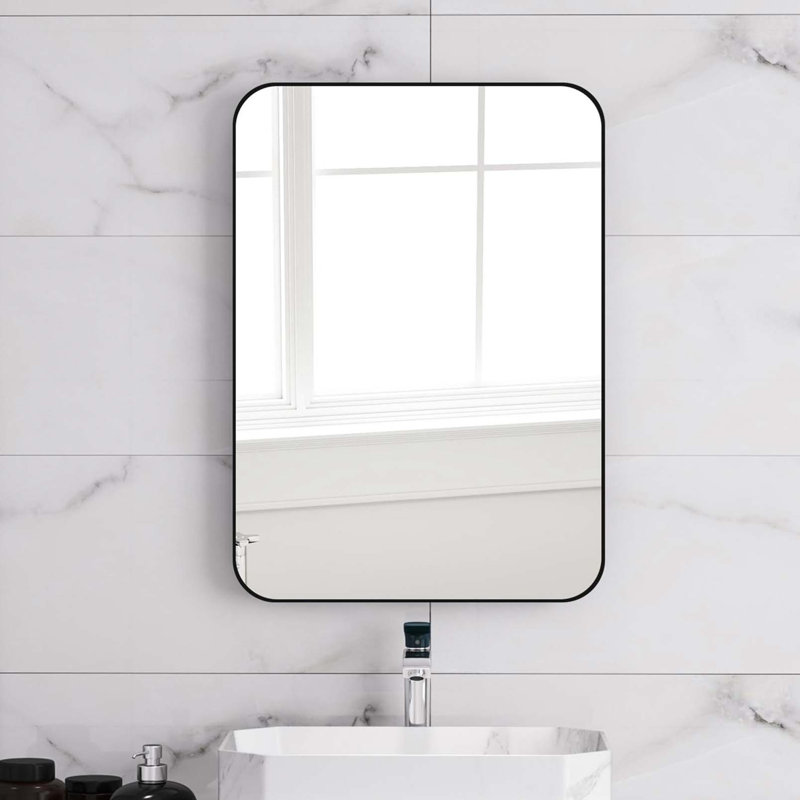 Demetrias Metal Rectangle Mirror, 70cm H x 50cm W