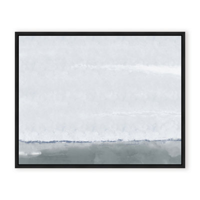 Coastal Retreat Silver Seas: Abstract Oceanscape