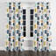 Rideaux de fenêtre Country Farmhouse - Rideau à oeillets Patchwork - 1 panneau-1795503883-1795503882
