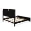 Ensemble de lit 3 pièces avec très grand lit capitonné et 2 tables de chevet pour la chambre à coucher Nella-1921533550