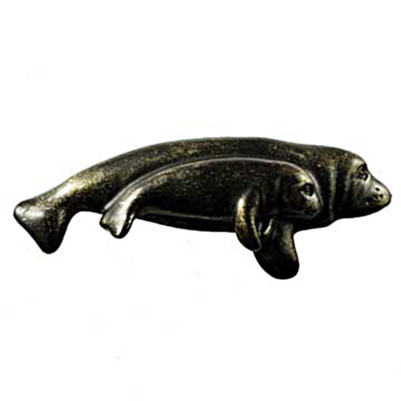 Poignée de poisson Coastal Lake, Bronze noir