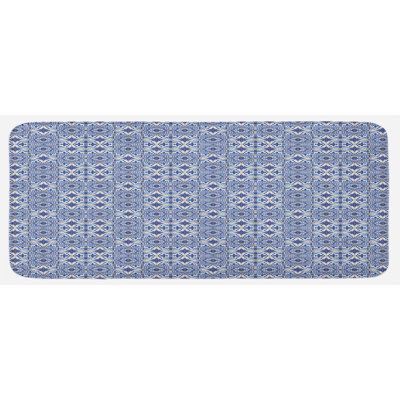 Eclectic Synthetic Kitchen Mat