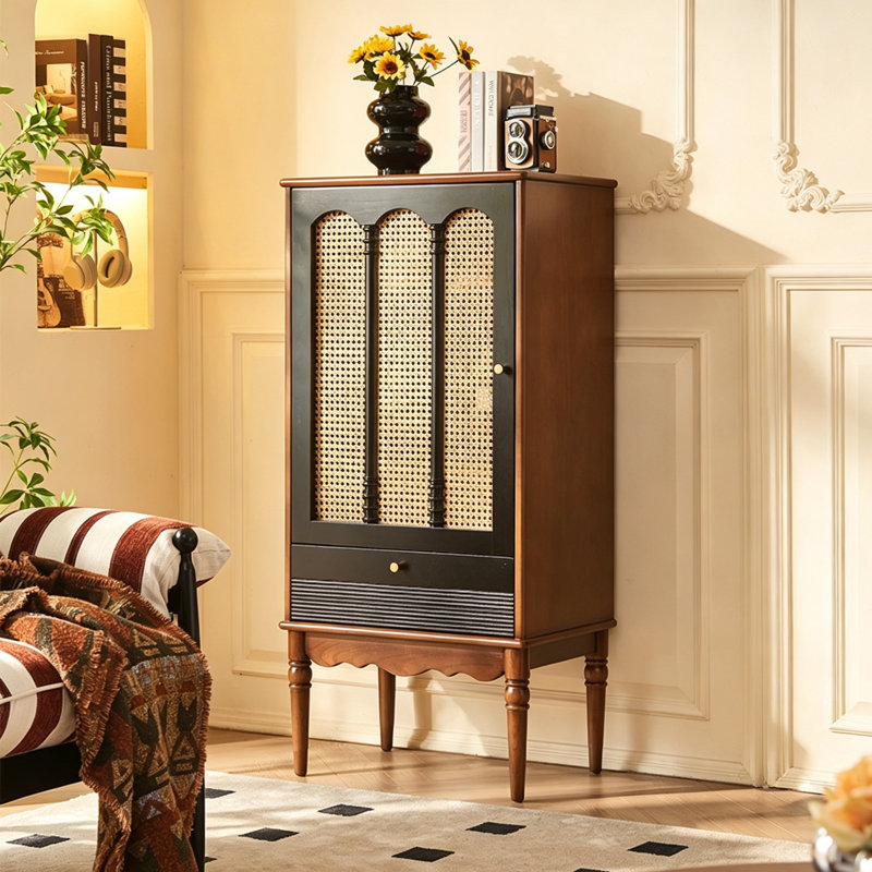 Armoire de rangement de style français rétro