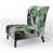 Vert / blanc / noir / gris