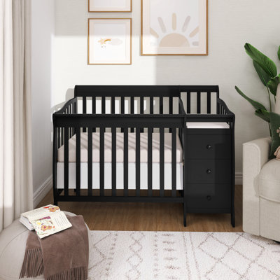 Jayden 4-in-1 Mini Convertible Crib and Changer