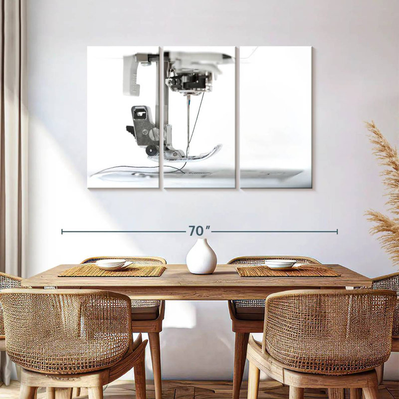 Senne Sewing Machine Close-Up, 36" H x 57" W