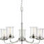 Lustre classique à 5 lumières ombrées Nedmond-813526343