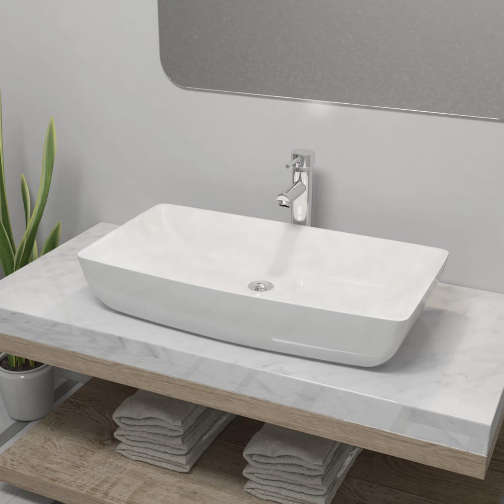 Carmack Ceramic Countertop Basin
