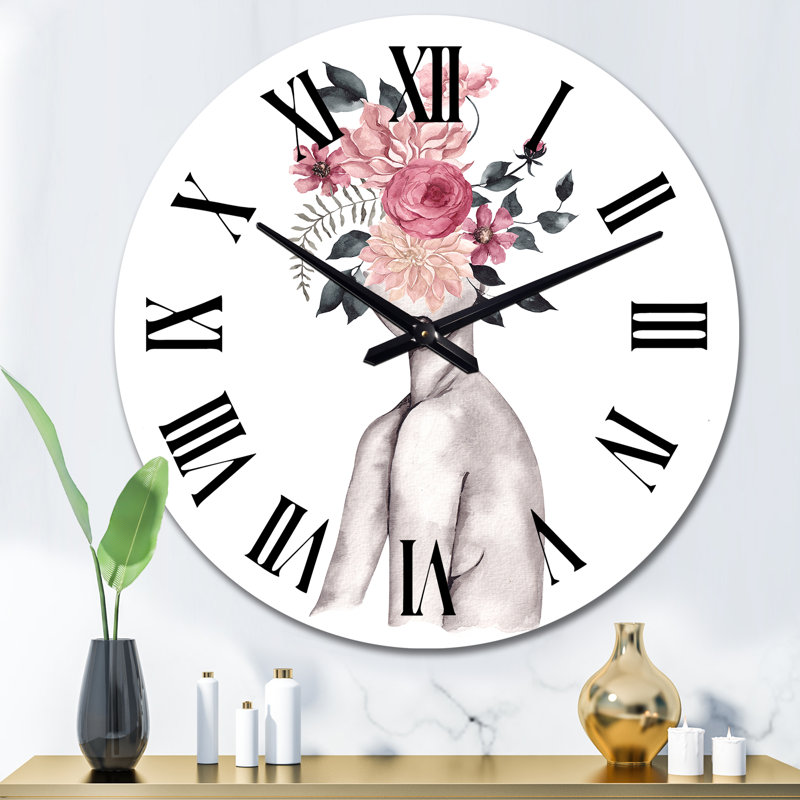 Horloge murale surdimensionnée Momie, Grand