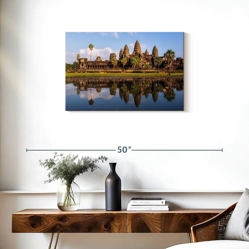 Adella Angkor Wat Reflection, 20" H x 30" W