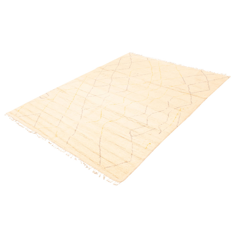 Tapis crème Aleksander Pak Finest Marrakesh 7 pi 7 po x 10 pi 2 po