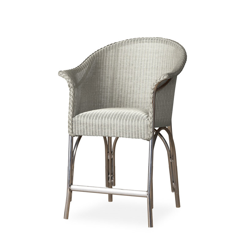 All Seasons Outdoor Bar Stool, Linen