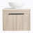 24 " Modern Design Float Bathroom Vanity With Ceramic Basin Set