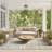 Abani OCE140A Brown Block Pattern Indoor/Outdoor Area Rug-156814066