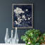 Toile encadrée de qualité supérieure Indigo Botanical II - prête à être accrochée-1985270439-1985270460