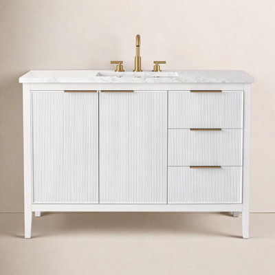 Bilroy 48" Pine Single Bathroom Vanity