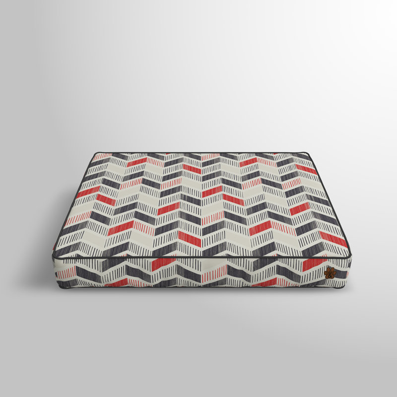Davarrio Polyester Pet Bed, Large (35" W x 27" D x 4" H)