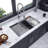 33'' L Undermount Single Bowl Stainless Steel Kitchen Sink