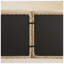 Canapé modulaire 3 places en flanelle Aura l 114,2 po x P 41,3 po x H 33,1 po