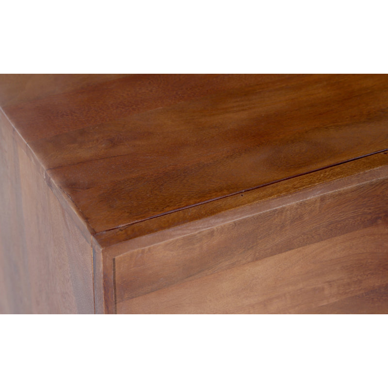 Miser 112cm Solid Wood Sideboard, Walnut