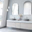 Lavabo vasque rond fait à la main Cypress L 16 po x l 16 po x H 5 po Cypress