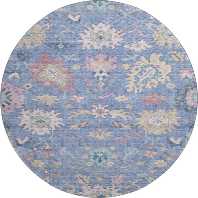 Premium Machine Washable Gurubaksh AMF1154 Global Rug