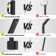 2 Pack 2.8 FT String Light Poles, Suspension Outdoor Fence Post Lights with Clip and Bracket