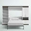 Lit escamotable double avec rangement Camalla-55325576