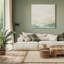 «Cloud-Kissed Landscape II», reproduction sur toile tendue-351038892