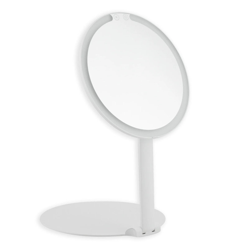 Miroir de maquillage Ayla, Blanc