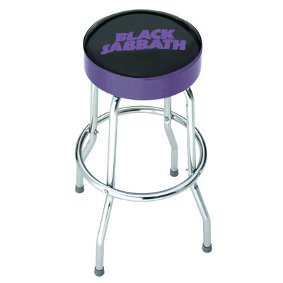 Swivel Upholstered Counter Stool with Metal Frame