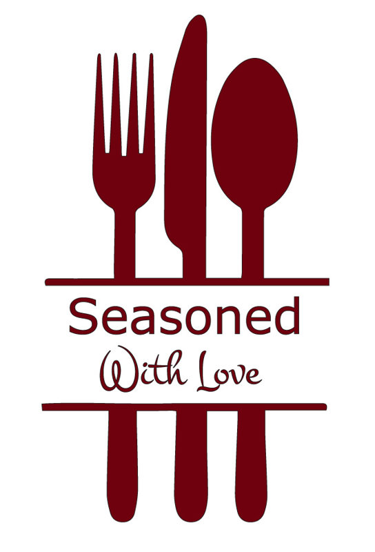 Décalcomanie murale cuisine avec amour, H 24 po x l 14 po x P 0,01 po, Bourgogne