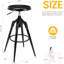 Tabouret pivotant à hauteur réglable Miliani-1323825860