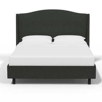 Lit plateforme tapissier