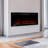 Symple Stuff Electric Fireplace With Remote-243645089