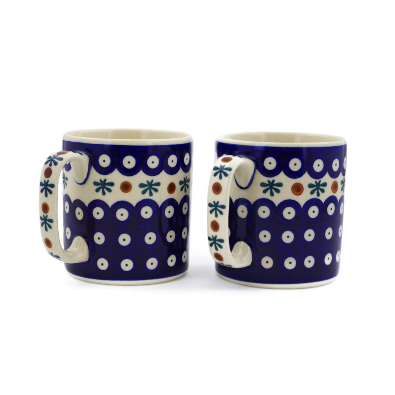 Handmade Stoneware Coffee Mug, 2, Mosquito
