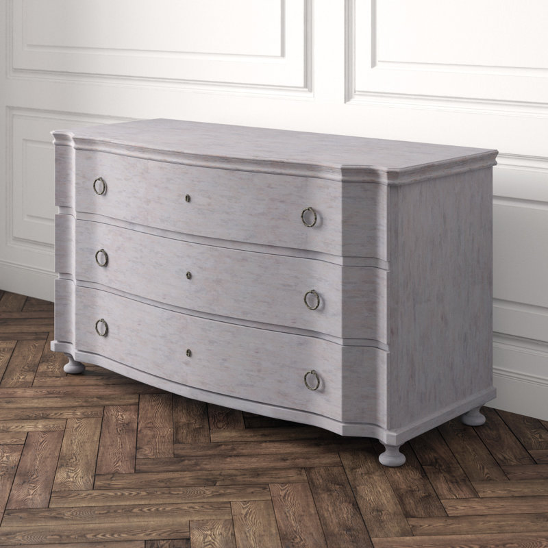 Maree 3 - Drawer Solid Wood Dresser