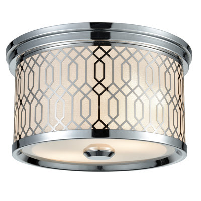 Mcmullan Glass Flush Mount