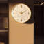 Horloges murales rondes jaunes-121069360