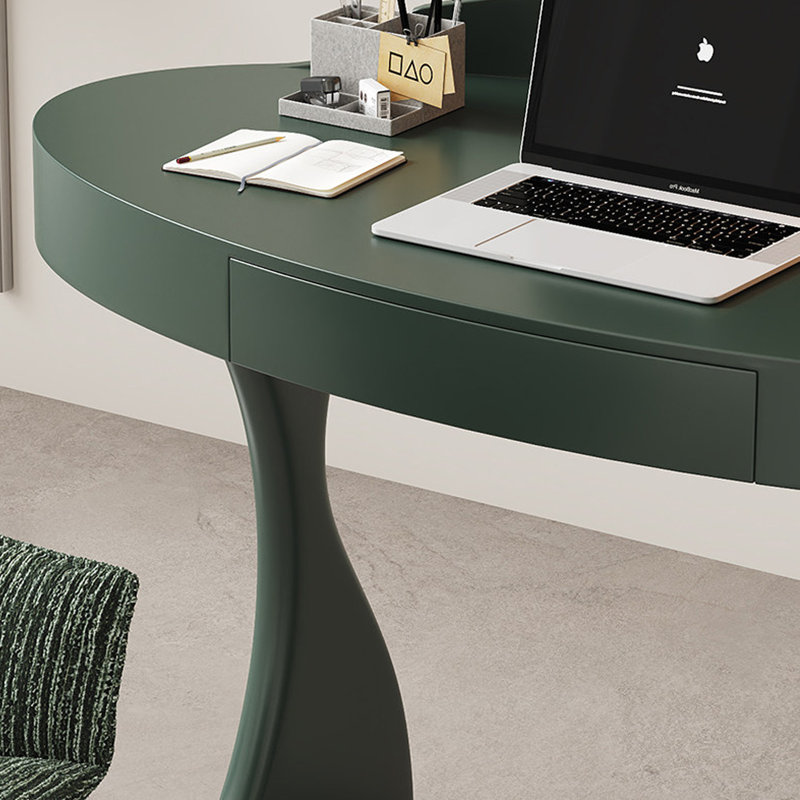 Bureau à tiroirs de rangement de style italien vert foncé