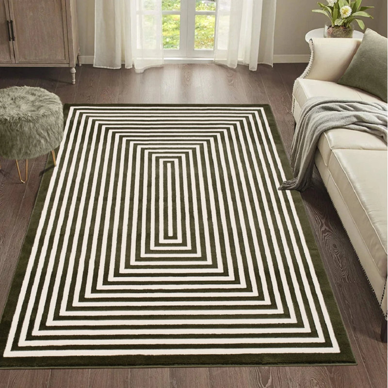 Nora Rug Green, Rectangle 240 x 320 cm