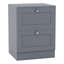 Tasneem 2 Drawer Bedside Table Compact Nightstand Storage Cabinet Modern Bedroom Side Table-729025762