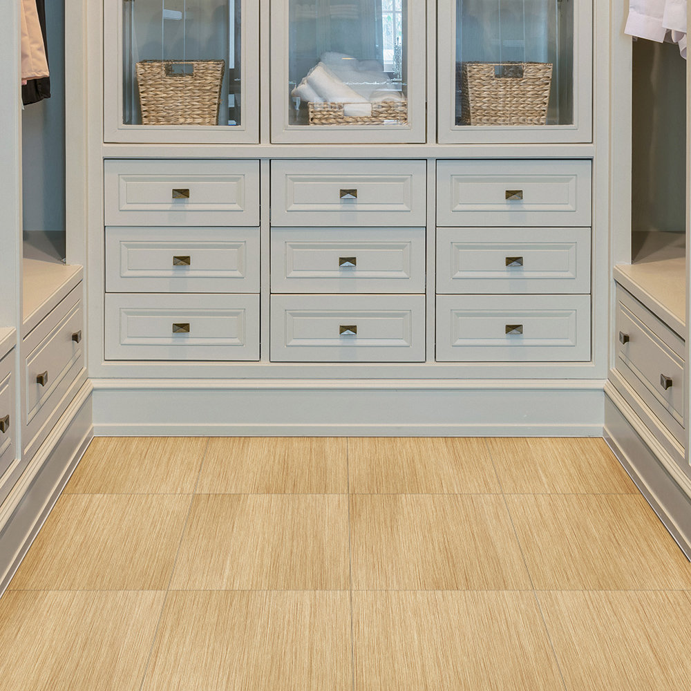 Classic 5mm Thick 20'' W x 20'' L Vinyl Perfection Floor Tile 