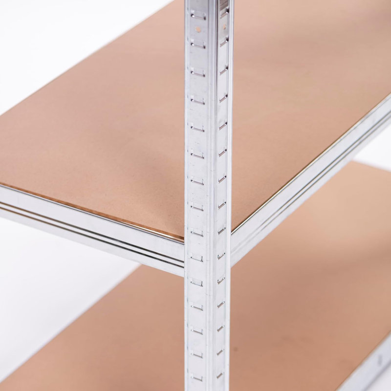 90cm W Galvanised Steel Frame Shelving Unit, x1