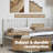 Demarrio vidaXL Durable Metal Headboard, Modern Style-37251587-37251586