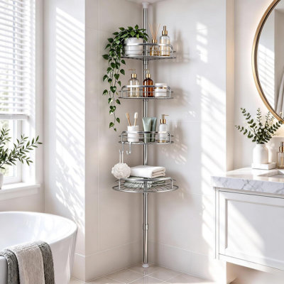 Tension Stainless Steel Shower Caddy