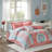 Loretta Bohemian Medallion Reversible Comforter Set with Bed Sheets-1627523266-1643189425