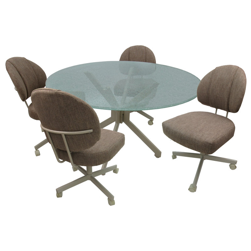 Ensemble repas 5 pièces Sedalia, Beige bassin, Beige